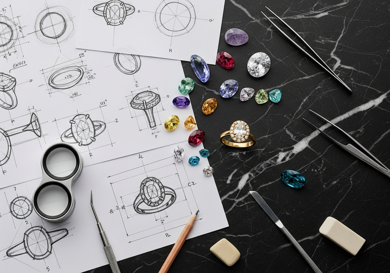 Custom jewelry design process — Chattanooga Jewelry Company