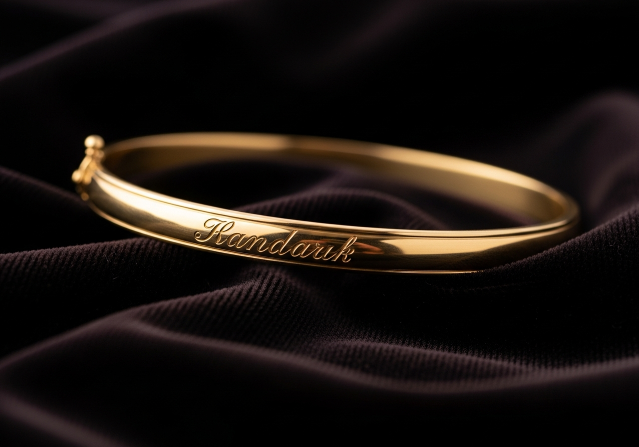 Engraved gold bracelet — Chattanooga Jewelry Company