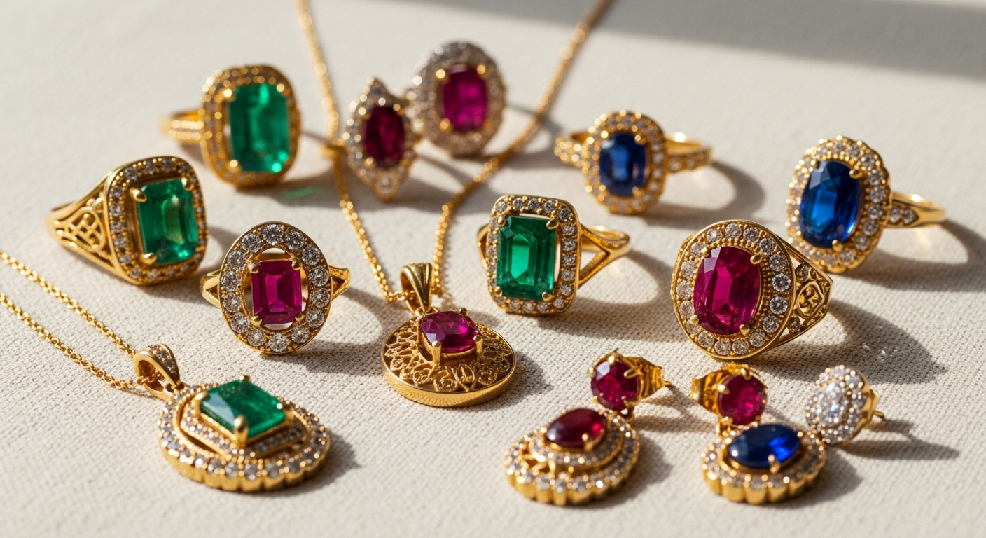 Curated jewelry collection