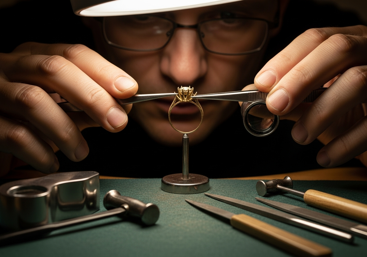 Jewelry repair craftsmanship