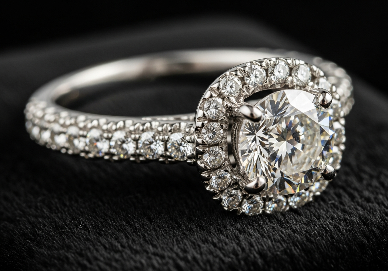 Engagement ring craftsmanship