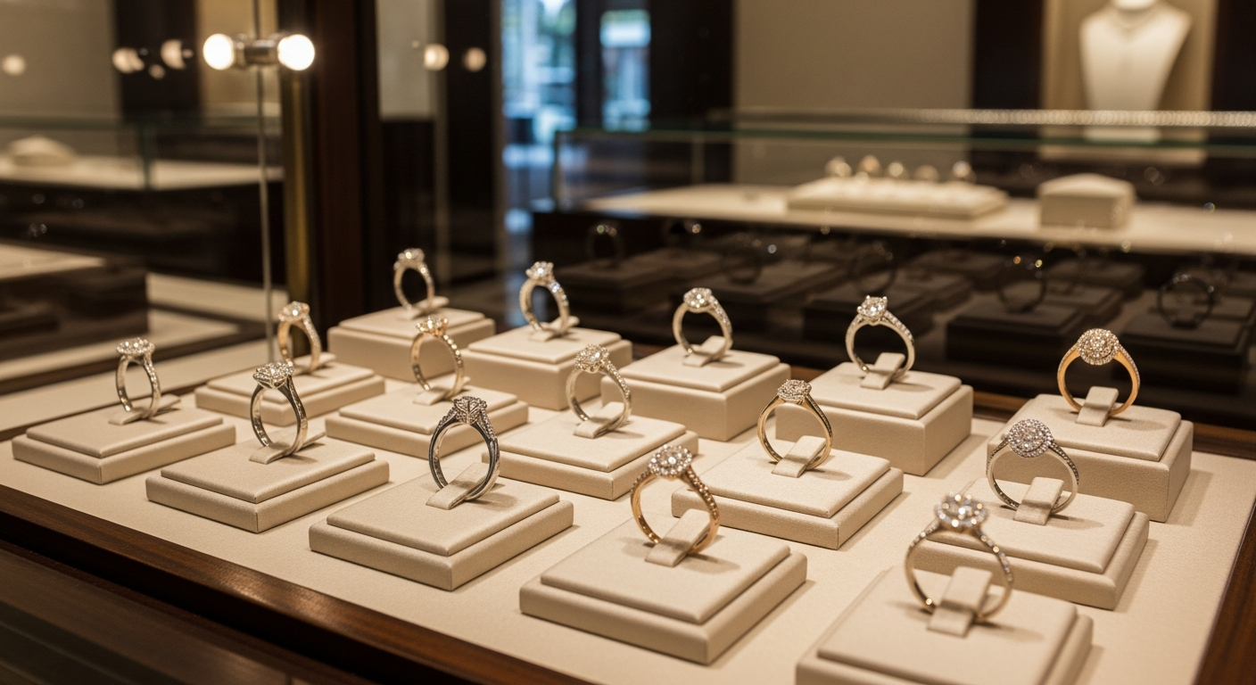 Engagement ring selection — Chattanooga Jewelry Company