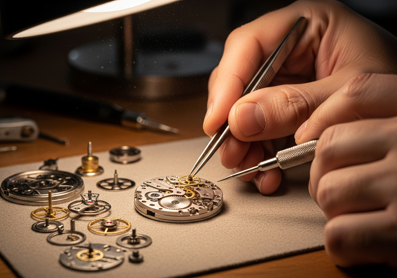 Watch repair craftsmanship — Chattanooga Jewelry Company