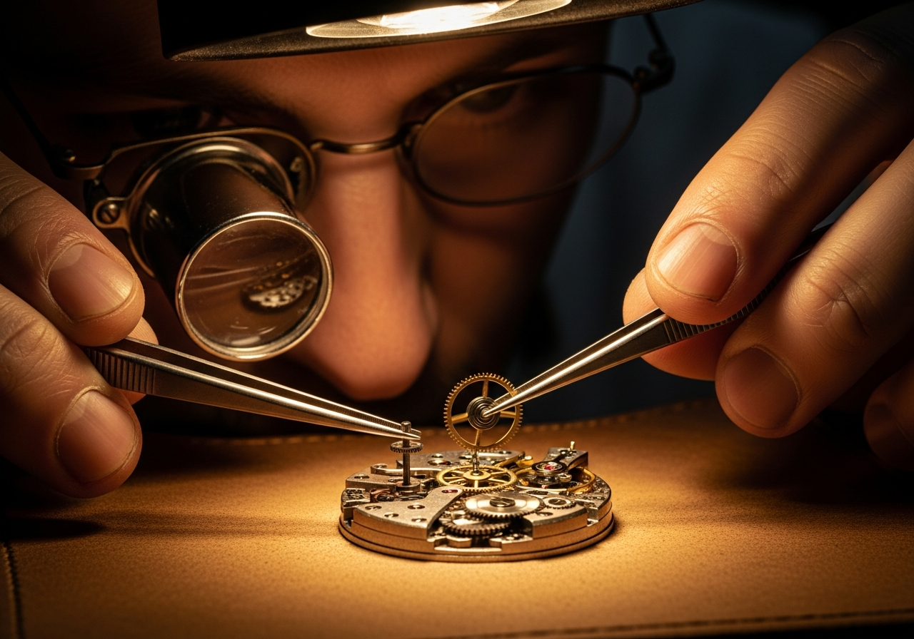 Watch repair detail — Chattanooga Jewelry Company